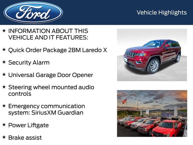 Used 2022 Jeep Grand Cherokee Laredo X RWD image 5