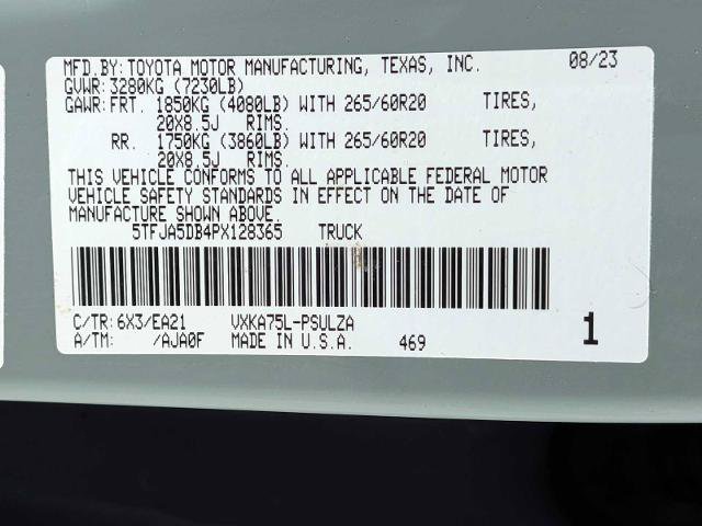 Used 2023 Toyota Tundra Limited w/ TRD Off-Road Package AWD/4WD image 29