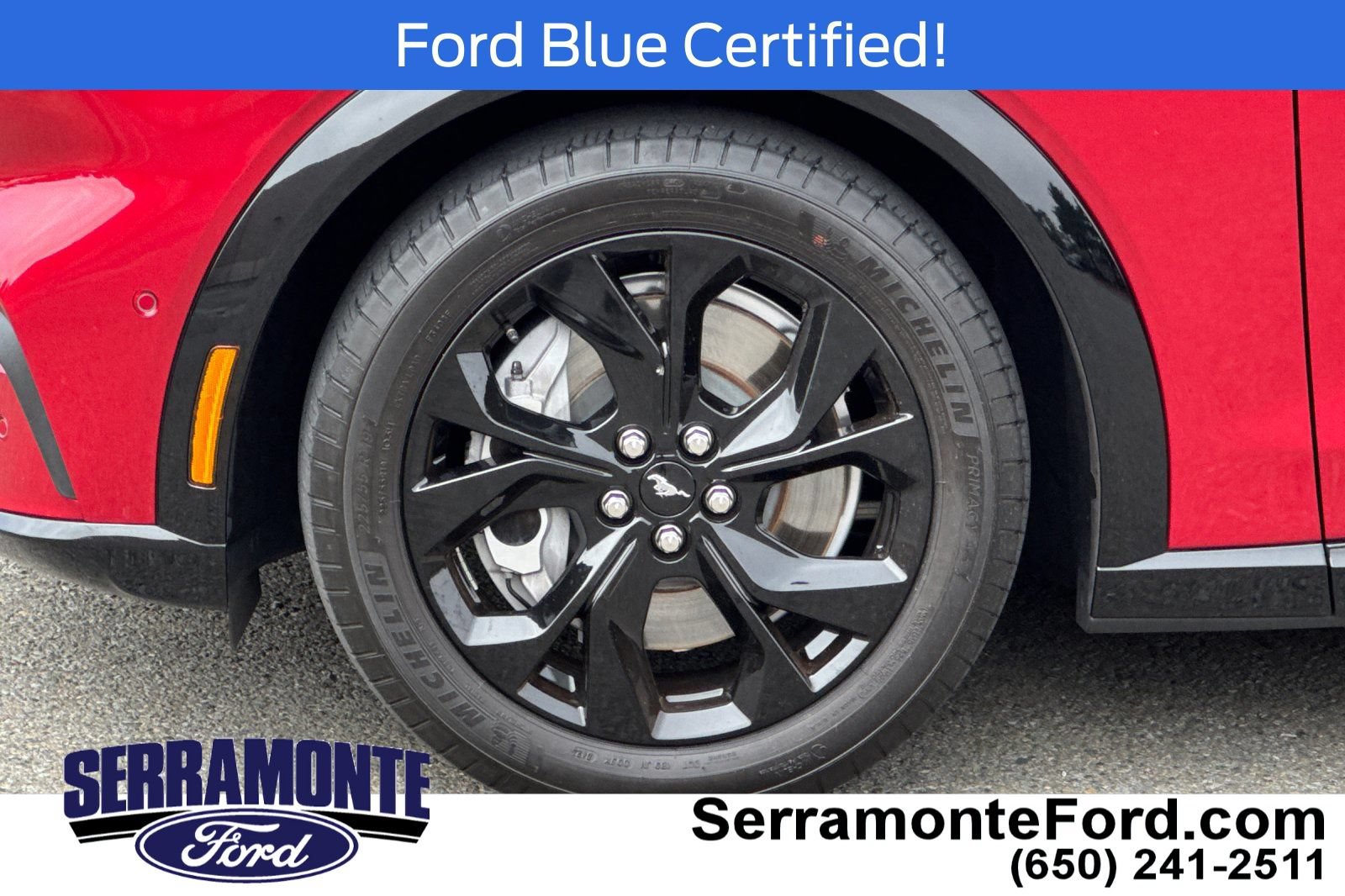 Certified 2023 Ford Mustang Mach-E Premium w/ Mustang Nite Pony Package RWD image 30