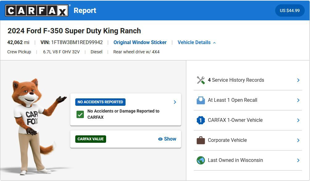 Certified 2024 Ford F350 King Ranch w/ Chrome Package AWD/4WD image 10
