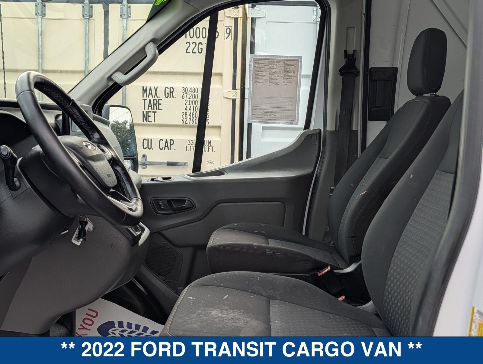 Certified 2022 Ford Transit 350 148 High Roof AWD image 19