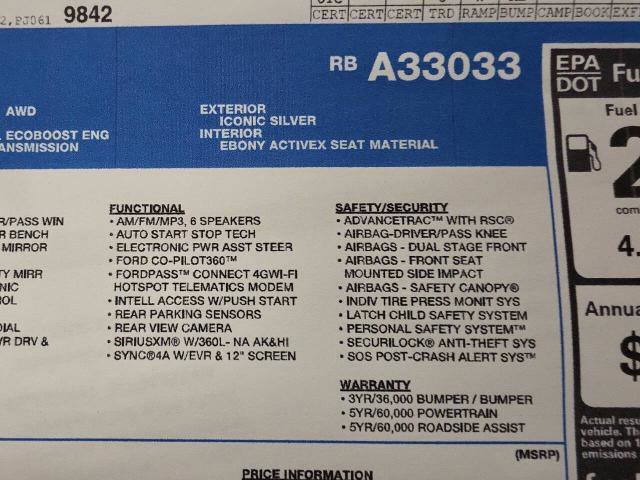 Certified 2024 Ford Edge SEL w/ Convenience Package AWD/4WD image 28