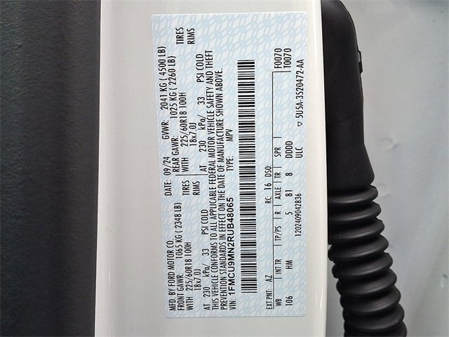 Certified 2024 Ford Escape ST-Line w/ Tech Pack #1 image 25