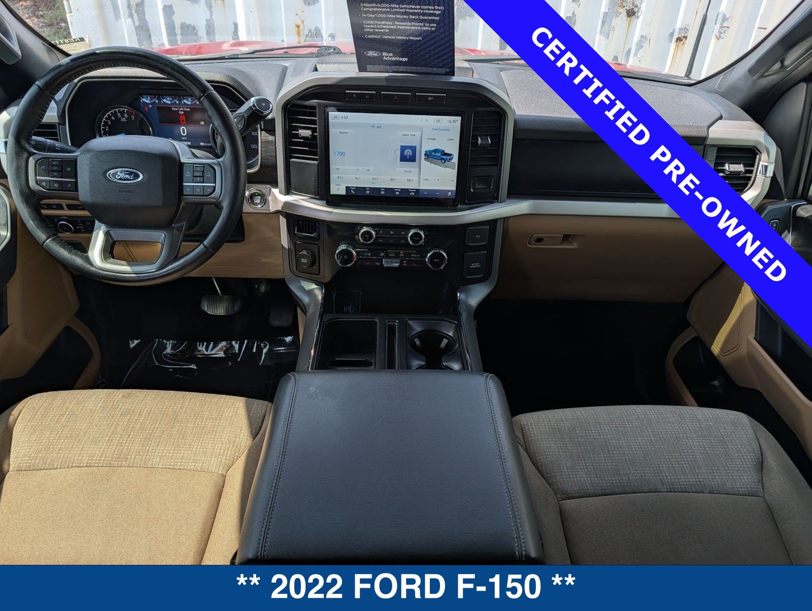 Certified 2022 Ford F150 XLT w/ Equipment Group 302A High RWD image 16
