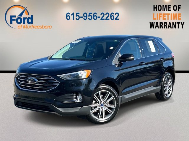 Certified 2022 Ford Edge Titanium w/ Class II Trailer Tow Package