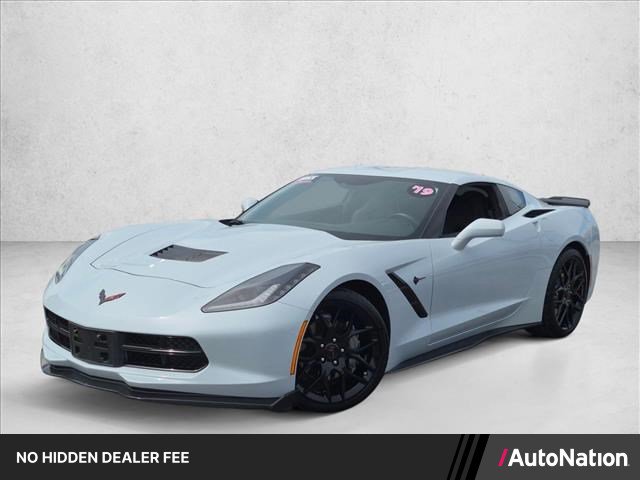 Used 2019 Chevrolet Corvette Stingray Coupe w/ Carbon Flash Badge Package