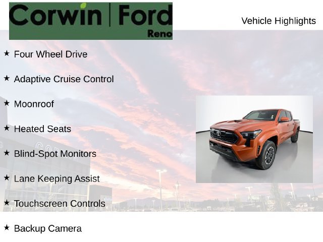 Used 2025 Toyota Tacoma TRD Sport w/ TRD Sport Upgrade Package AWD/4WD image 8