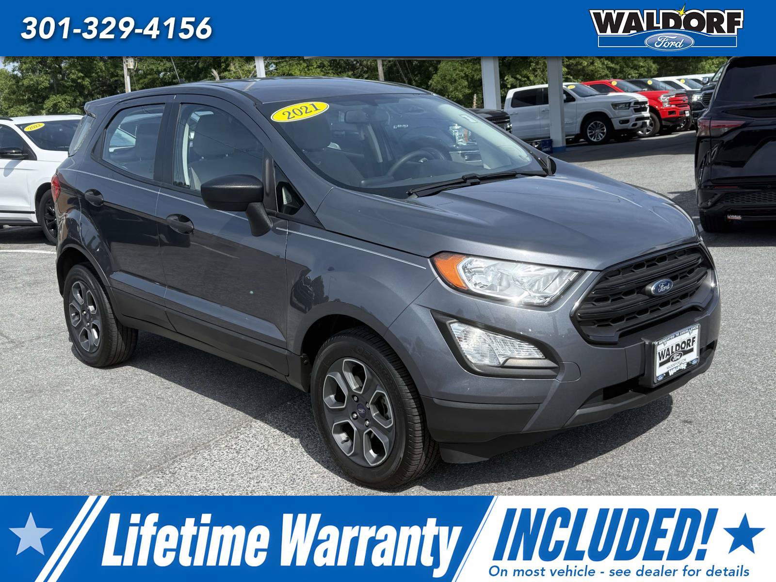 Certified 2021 Ford EcoSport S FWD image 1