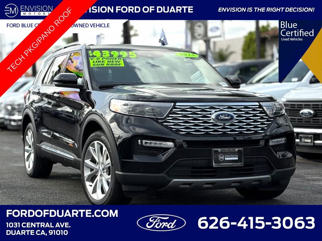 Certified 2023 Ford Explorer Platinum w/ Technology Package AWD/4WD image 2