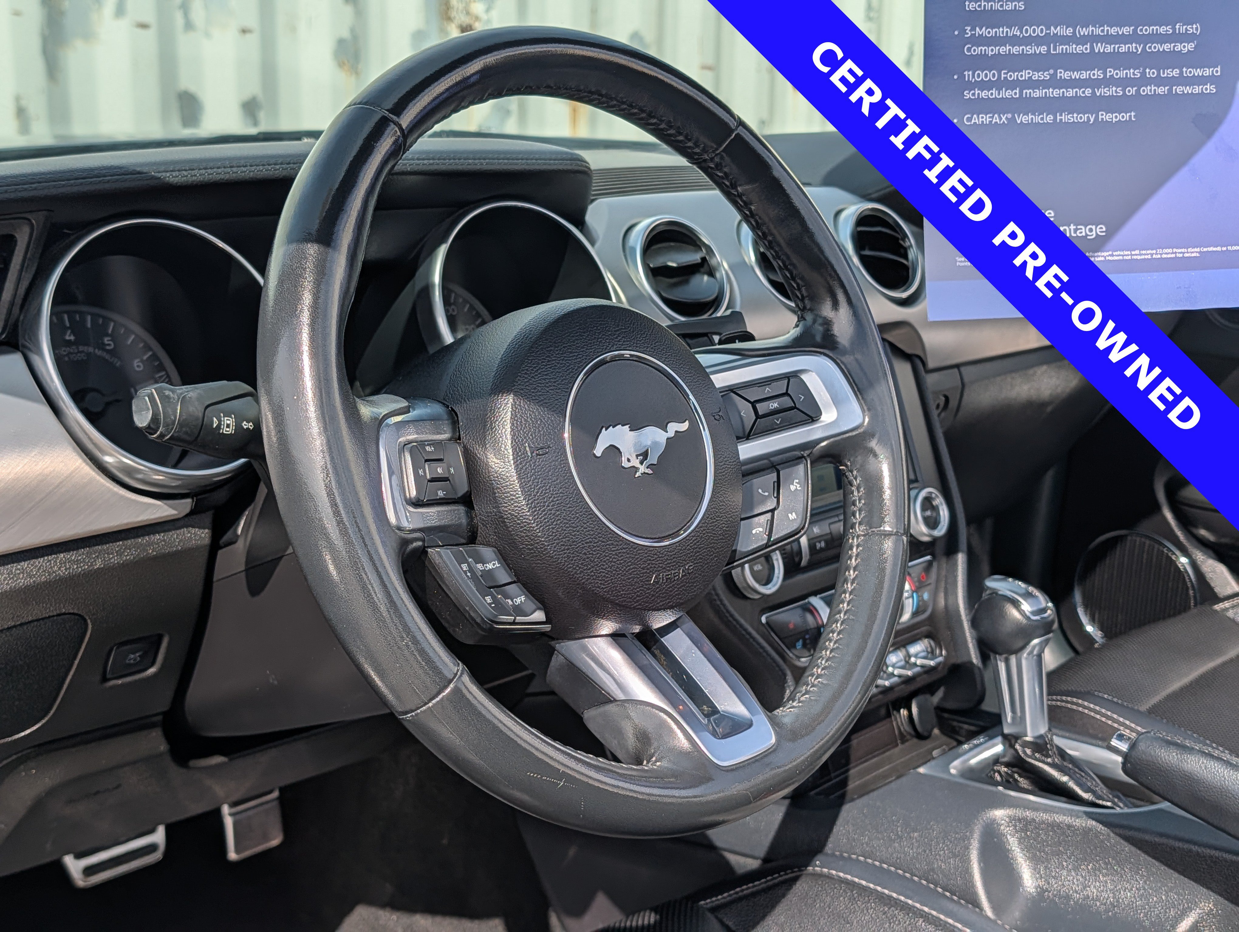 Certified 2021 Ford Mustang Premium RWD image 30
