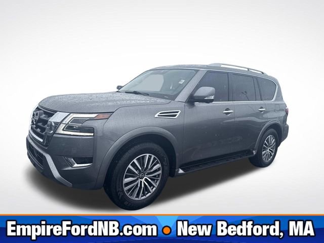 Used 2024 Nissan Armada SL w/ Captain's Chairs Package AWD/4WD video 1