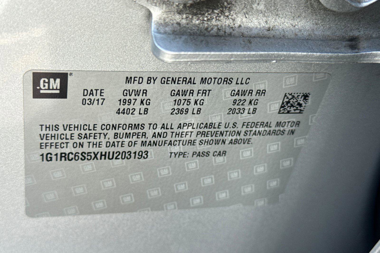 Used 2017 Chevrolet Volt LT w/ Comfort Package image 33