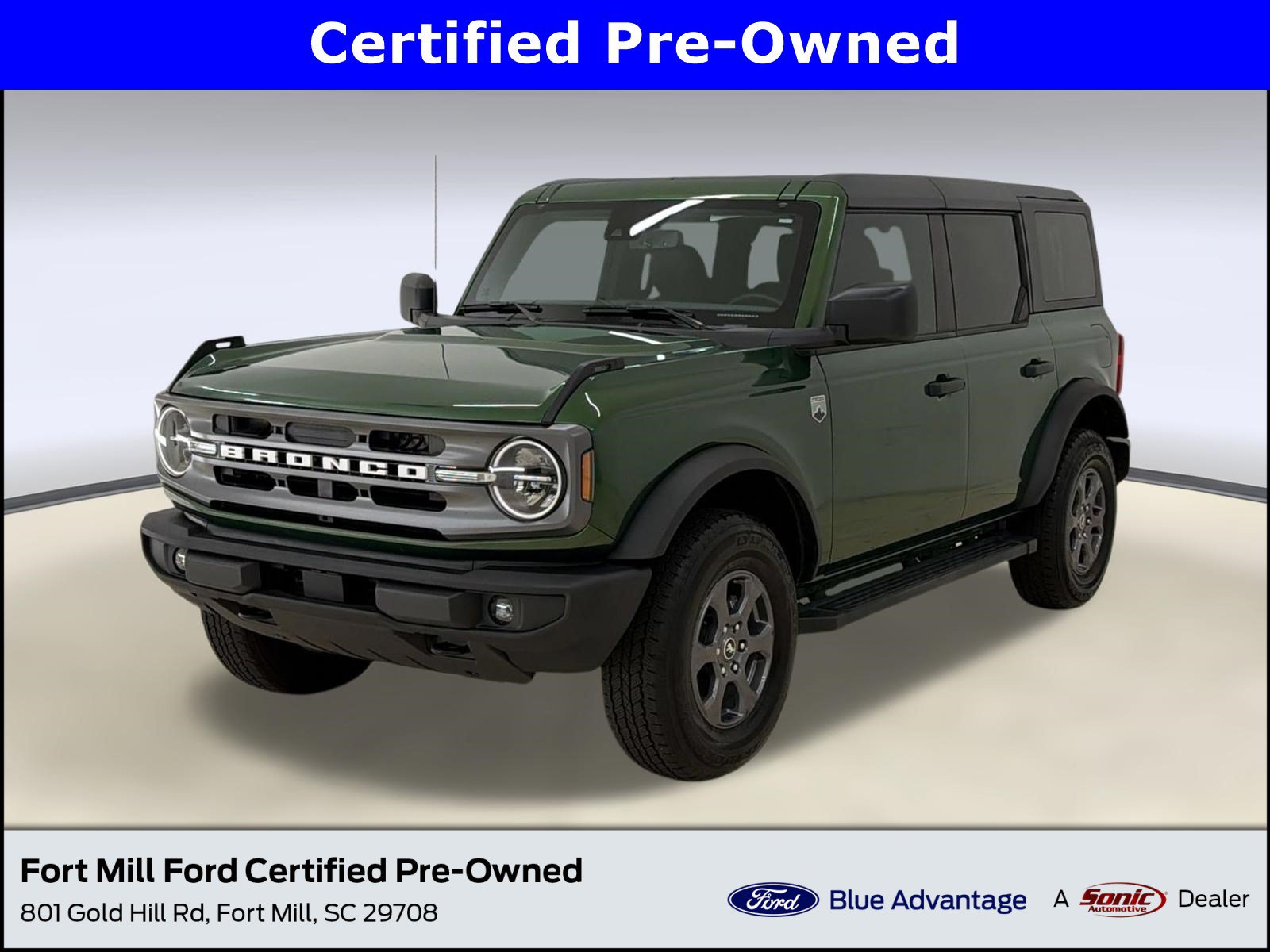 Certified 2024 Ford Bronco Big Bend