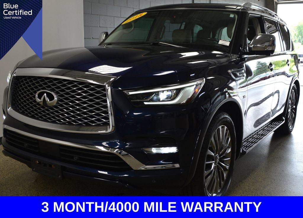 Used 2018 INFINITI QX80 4WD w/ Deluxe Technology Package