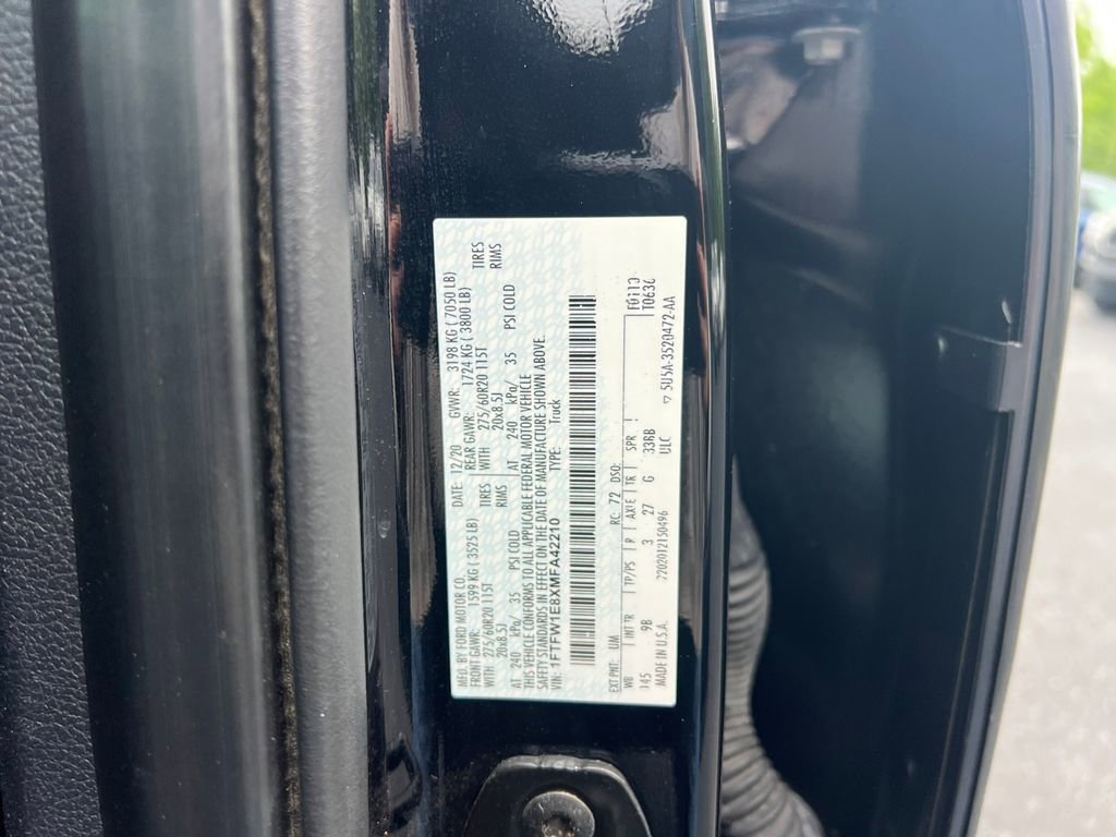 Certified 2021 Ford F150 Platinum AWD/4WD image 19