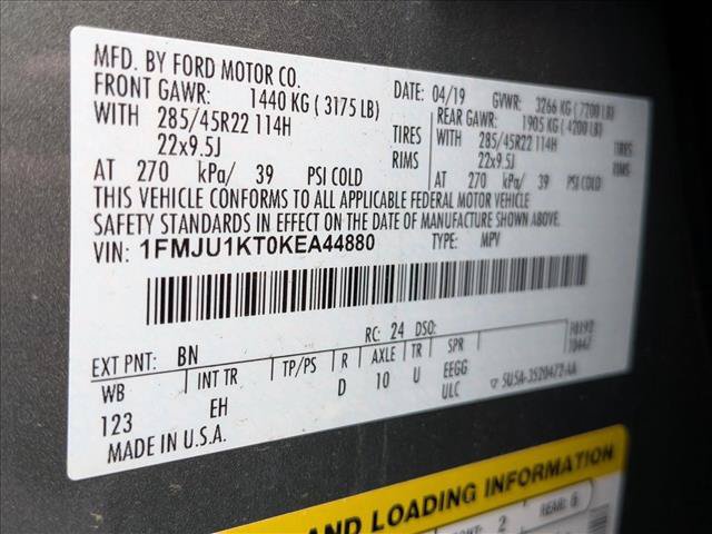 Certified 2019 Ford Expedition Limited w/ Equipment Group 303A RWD image 20