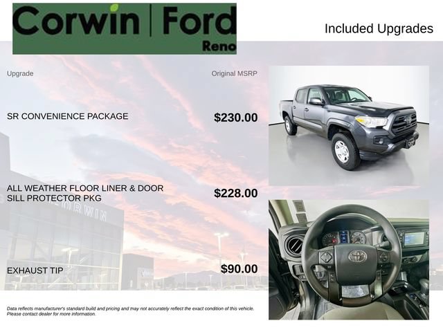 Used 2019 Toyota Tacoma SR w/ SR Convenience Package AWD/4WD image 3