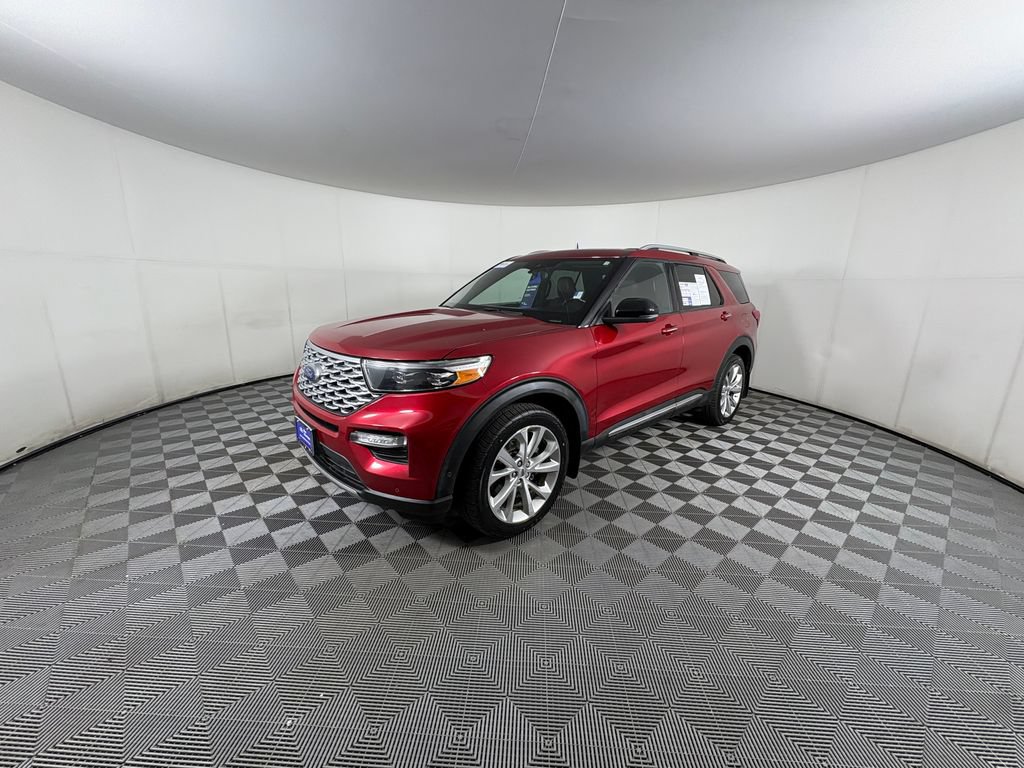 Certified 2021 Ford Explorer Platinum w/ Equipment Group 601A AWD/4WD image 1