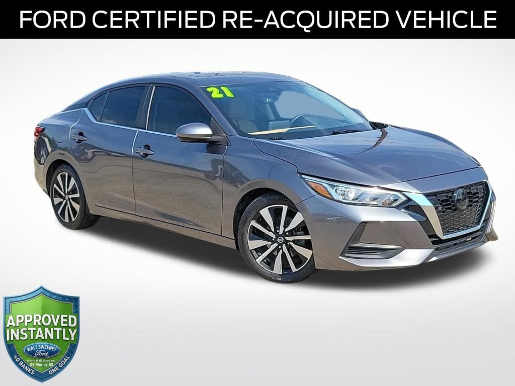 Used 2021 Nissan Sentra SV w/ SV Premium Package FWD video 1