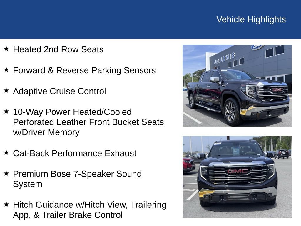 Used 2023 GMC Sierra 1500 SLT w/ SLT Premium Plus Package AWD/4WD image 23