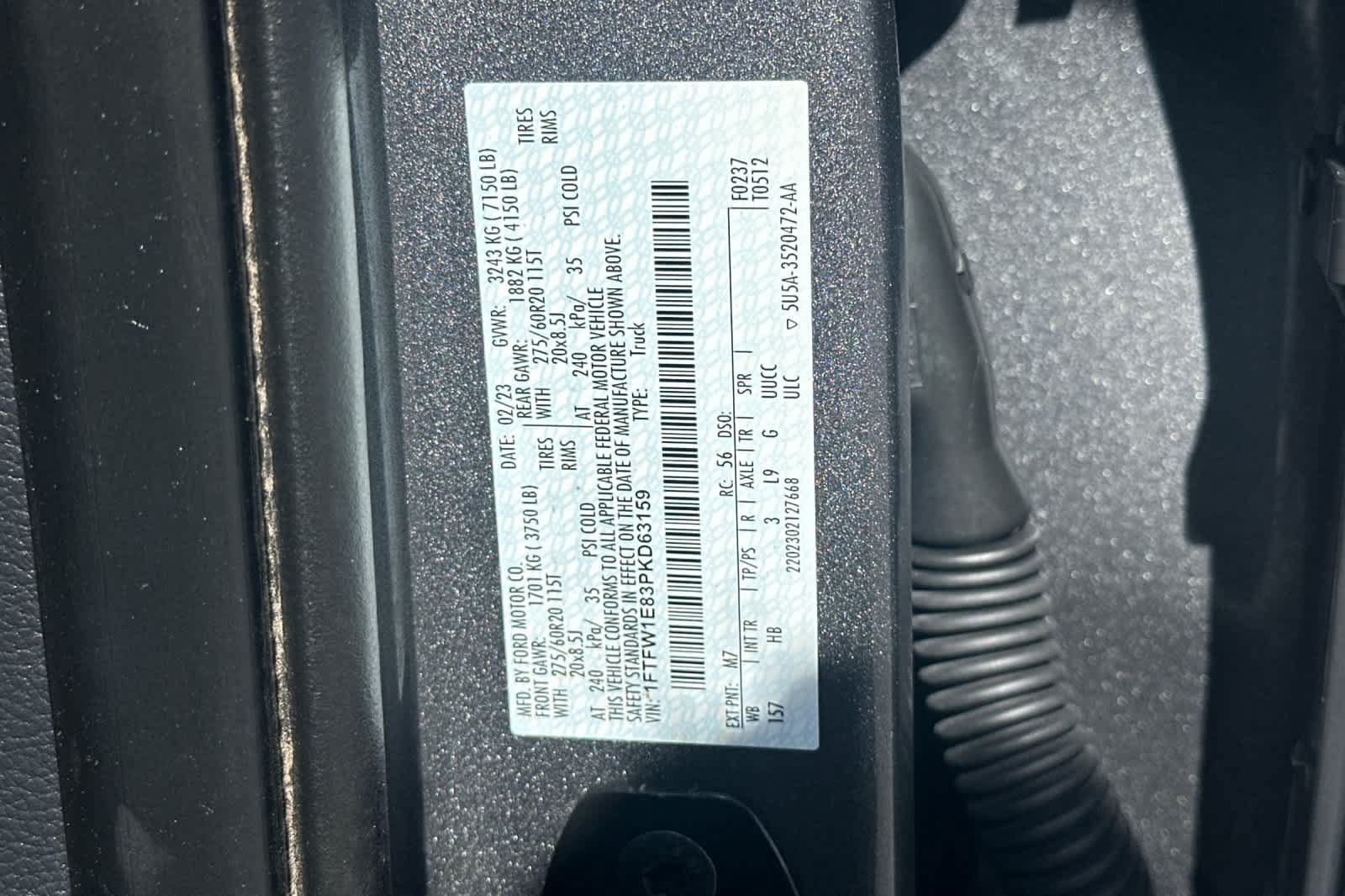Certified 2023 Ford F150 Lariat w/ Equipment Group 502A High AWD/4WD image 28