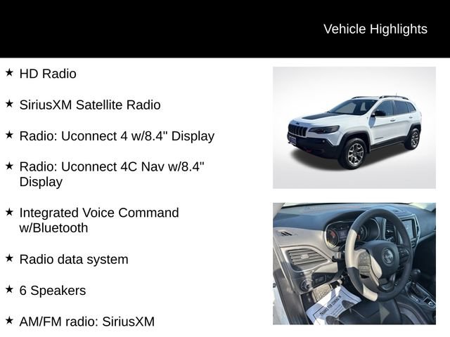 Used 2022 Jeep Cherokee Trailhawk w/ Sound & Nav Group AWD/4WD image 15