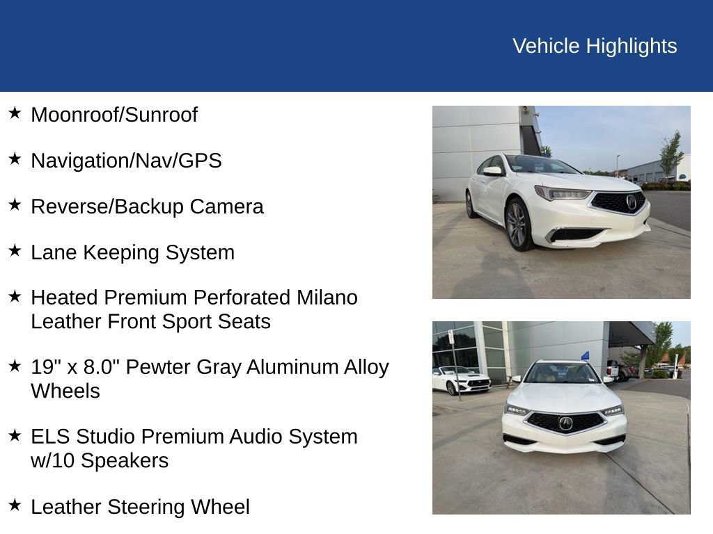 Used 2020 Acura TLX V6 SH-AWD w/ Technology Pkg image 34