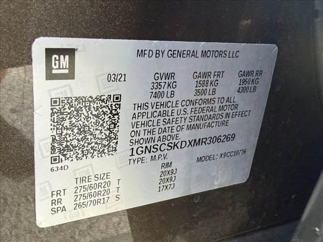 Used 2021 Chevrolet Tahoe Premier RWD image 25