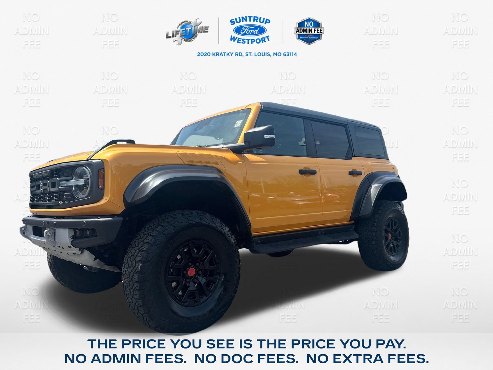 Certified 2022 Ford Bronco Raptor