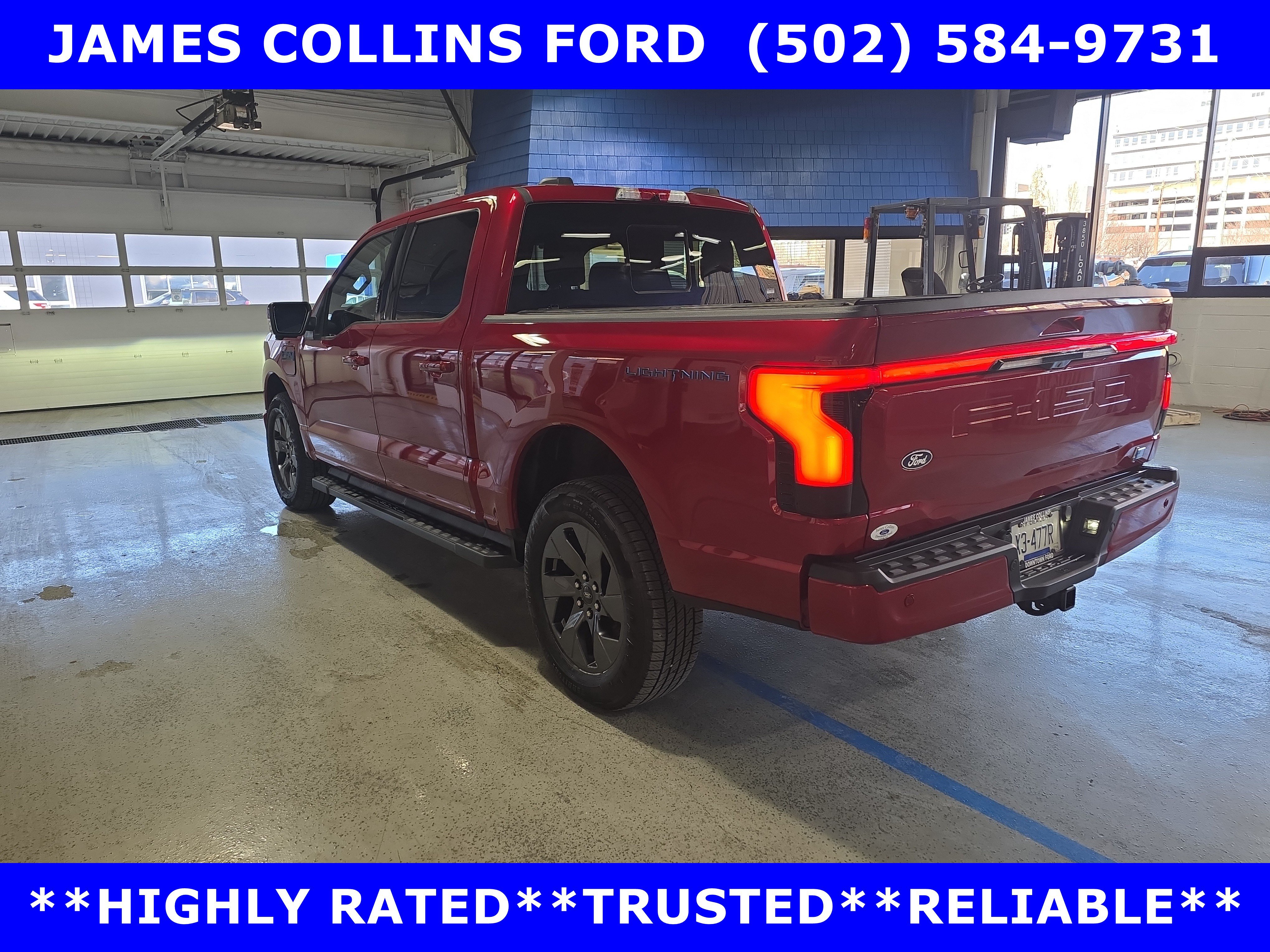 Certified 2025 Ford F150 Lightning Lariat AWD/4WD image 6