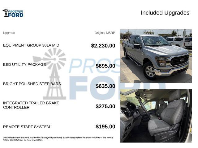 Certified 2023 Ford F150 XLT w/ Equipment Group 301A Mid AWD/4WD image 3