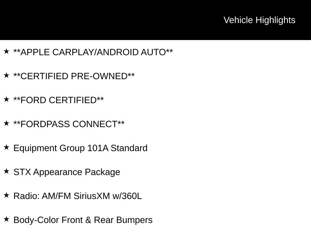 Certified 2023 Ford F150 XL w/ STX Appearance Package AWD/4WD image 10