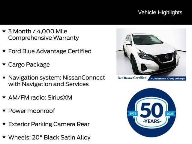 Used 2024 Nissan Murano SL w/ Cargo Package image 10