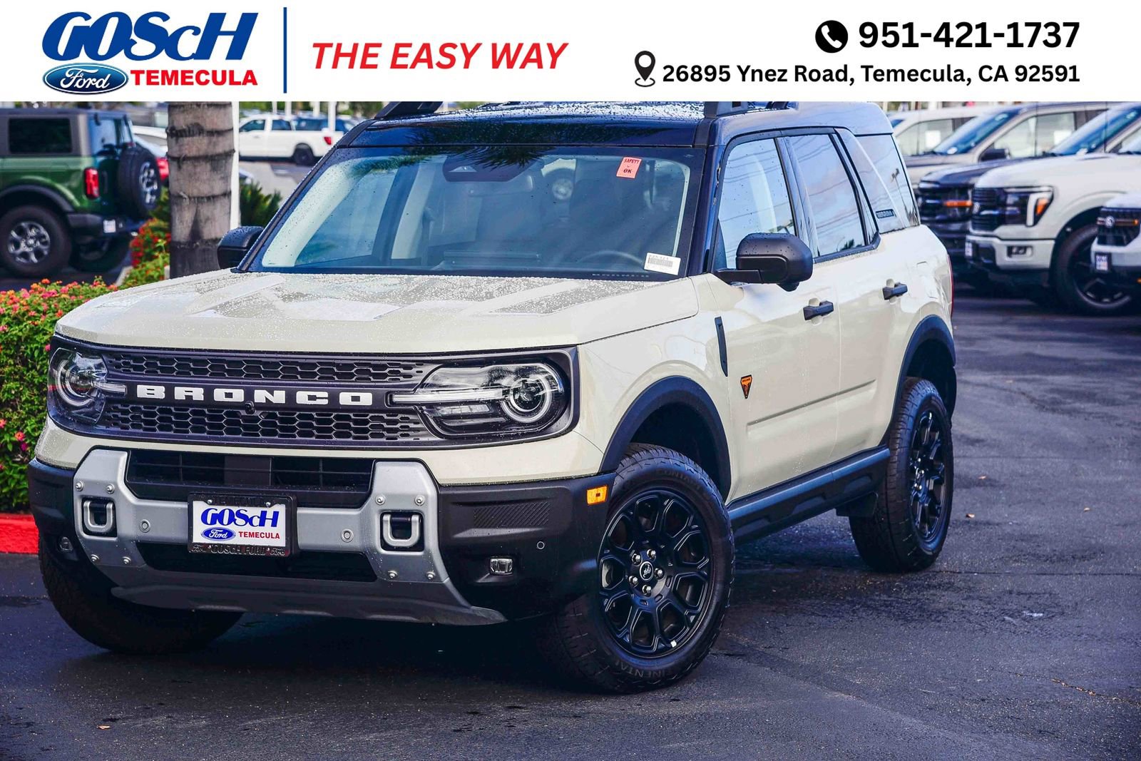 Certified 2025 Ford Bronco Sport Badlands