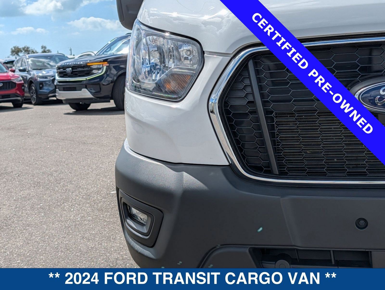 Certified 2024 Ford Transit 250 Low Roof w/ Exterior Upgrade Package image 9