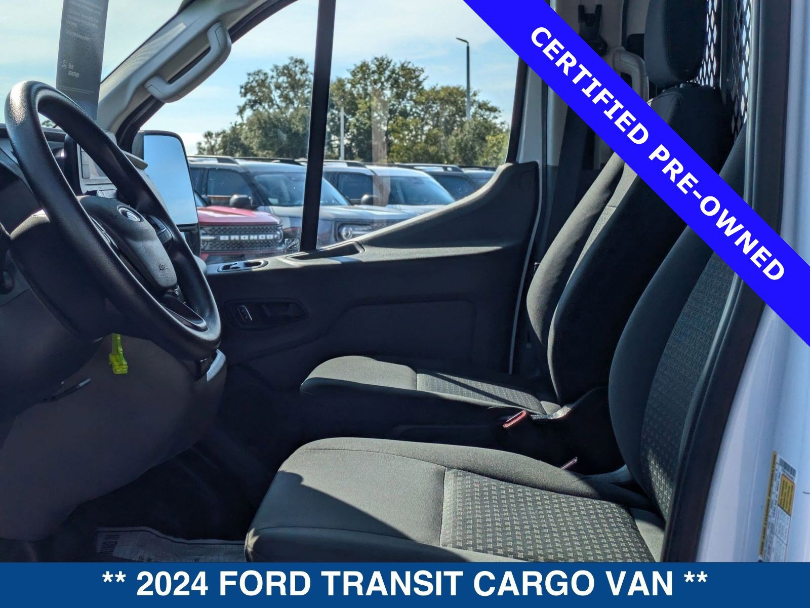 Certified 2024 Ford Transit 250 Low Roof w/ Exterior Upgrade Package image 18