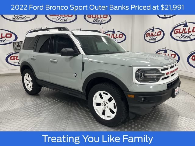 Certified 2022 Ford Bronco Sport Outer Banks w/ Tech Package