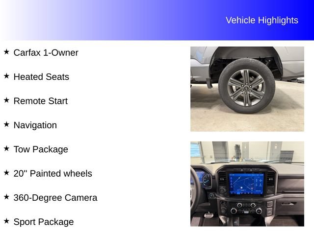 Certified 2023 Ford F150 XLT w/ Equipment Group 302A High AWD/4WD image 2