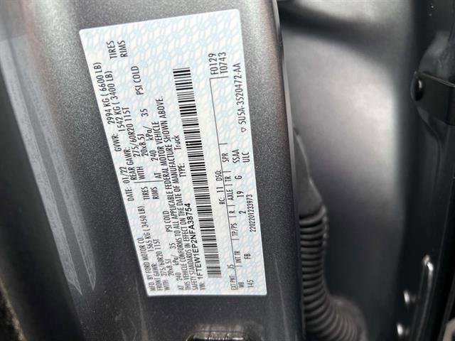 Certified 2022 Ford F150 XLT w/ Equipment Group 302A High image 32