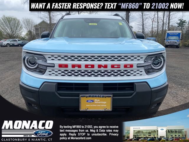 Certified 2025 Ford Bronco Sport Heritage w/ Convenience Package AWD/4WD image 8