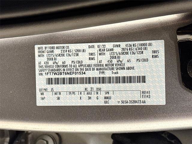 Certified 2022 Ford F250 Lariat w/ Lariat Ultimate Package image 32