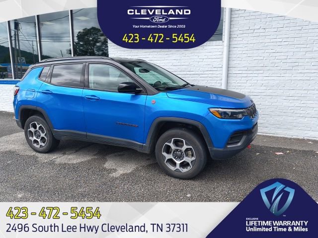 Used 2022 Jeep Compass Trailhawk w/ Trailhawk Elite Group AWD/4WD image 1