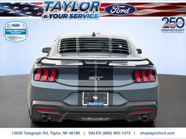 Certified 2024 Ford Mustang GT Premium w/ GT Performance Package RWD image 4