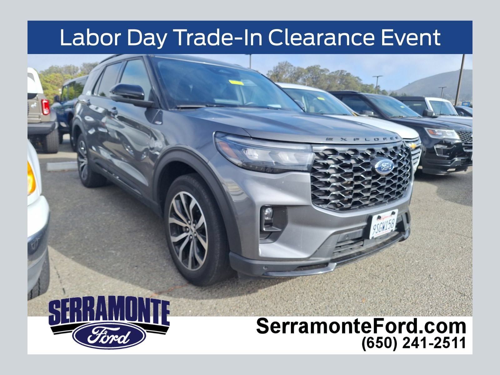 Certified 2025 Ford Explorer ST-Line