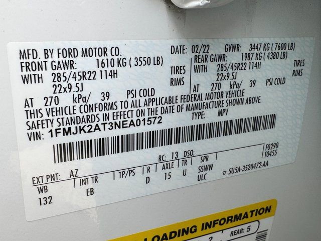 Certified 2022 Ford Expedition Max Limited AWD/4WD image 34
