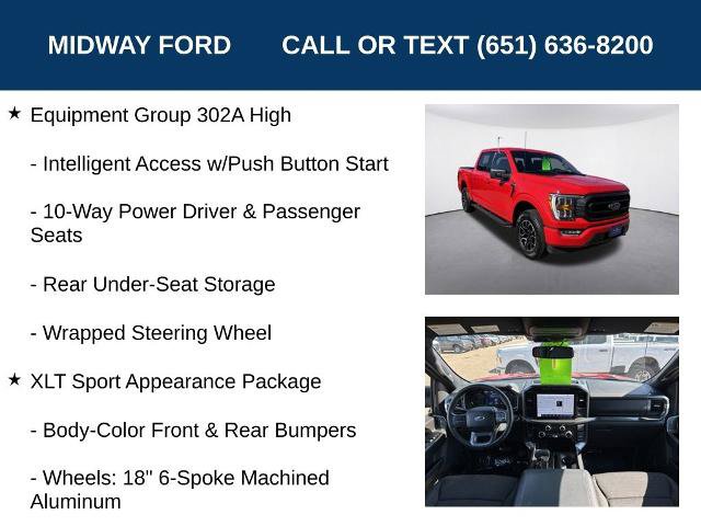 Certified 2023 Ford F150 XLT w/ Equipment Group 302A High AWD/4WD image 19