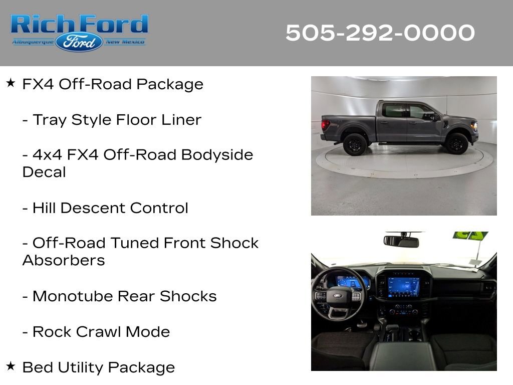 Certified 2024 Ford F150 XLT w/ Equipment Group 302A MID image 31