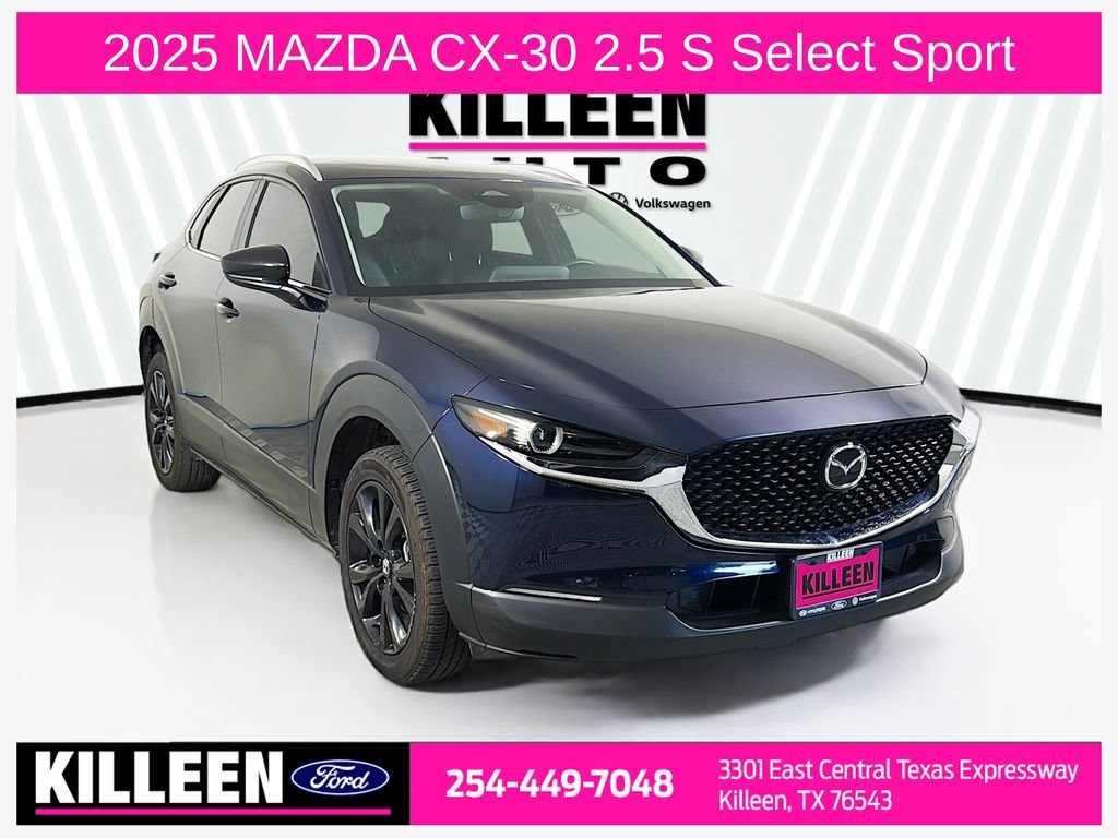 Used 2025 MAZDA CX-30 AWD 2.5 S w/ Select Sport Pkg video 1