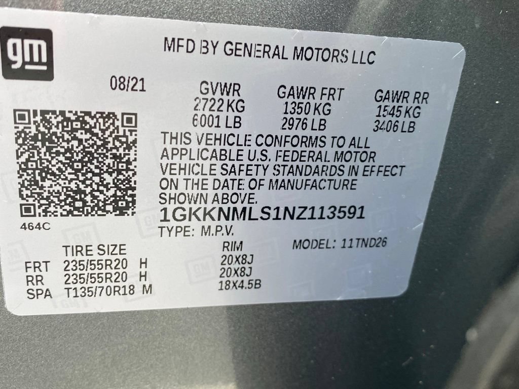 Used 2022 GMC Acadia SLT w/ Elevation Edition FWD image 31