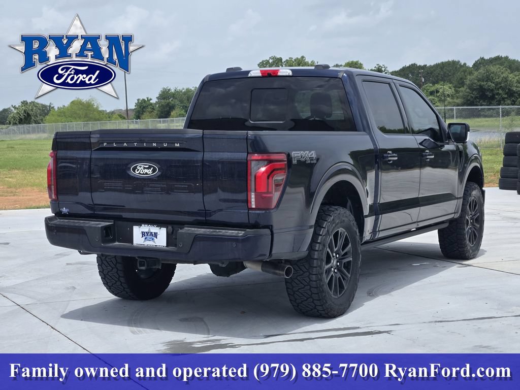 Certified 2025 Ford F150 Platinum w/ Equipment Group 702A High AWD/4WD image 4